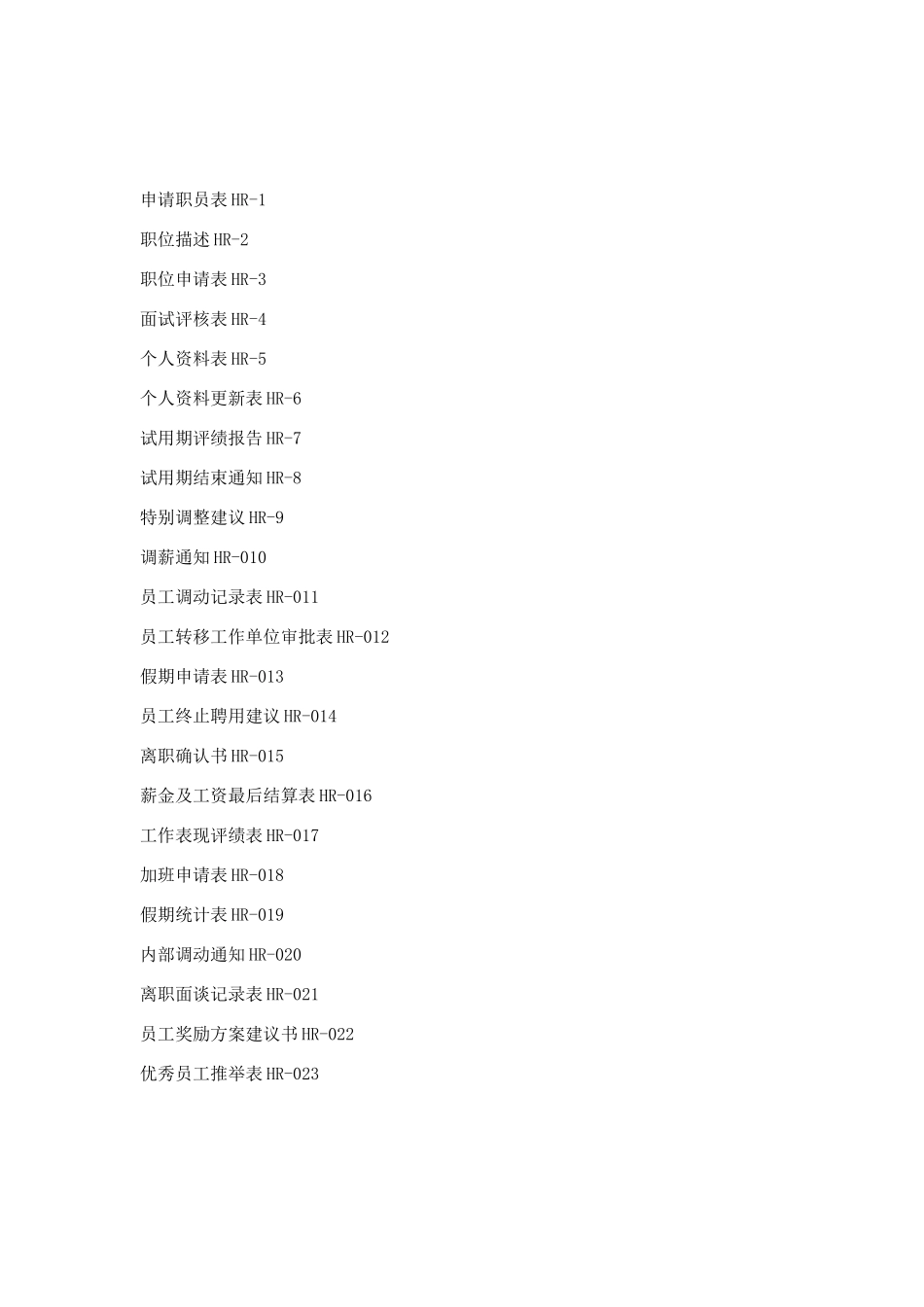 宏立城集团人力资源操作手册_第3页