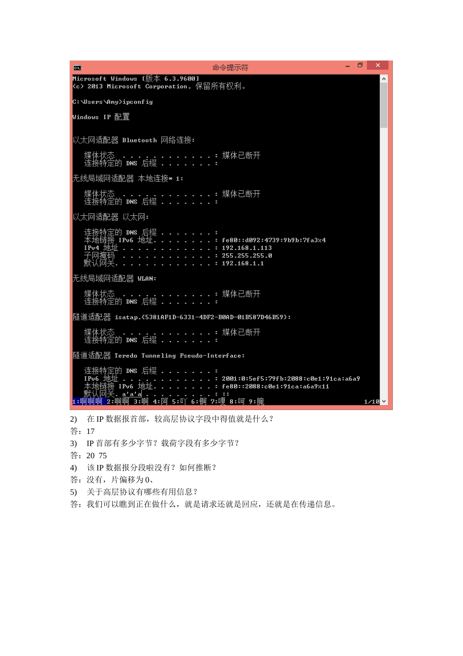 实验5-分析IP报文结构_第3页