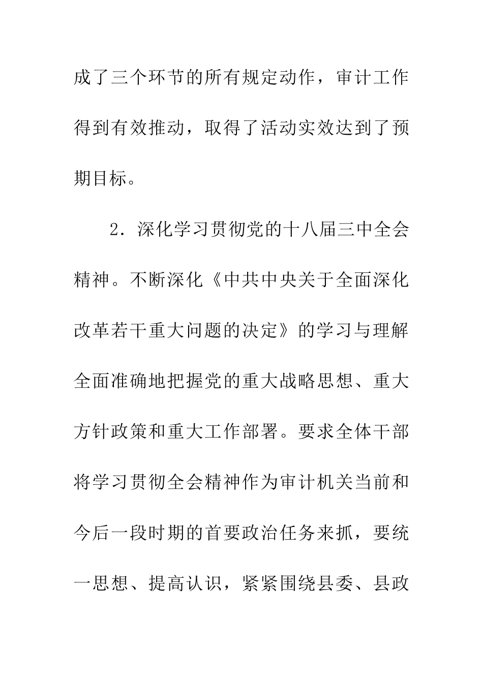 审计局党建工作汇报材料_第3页