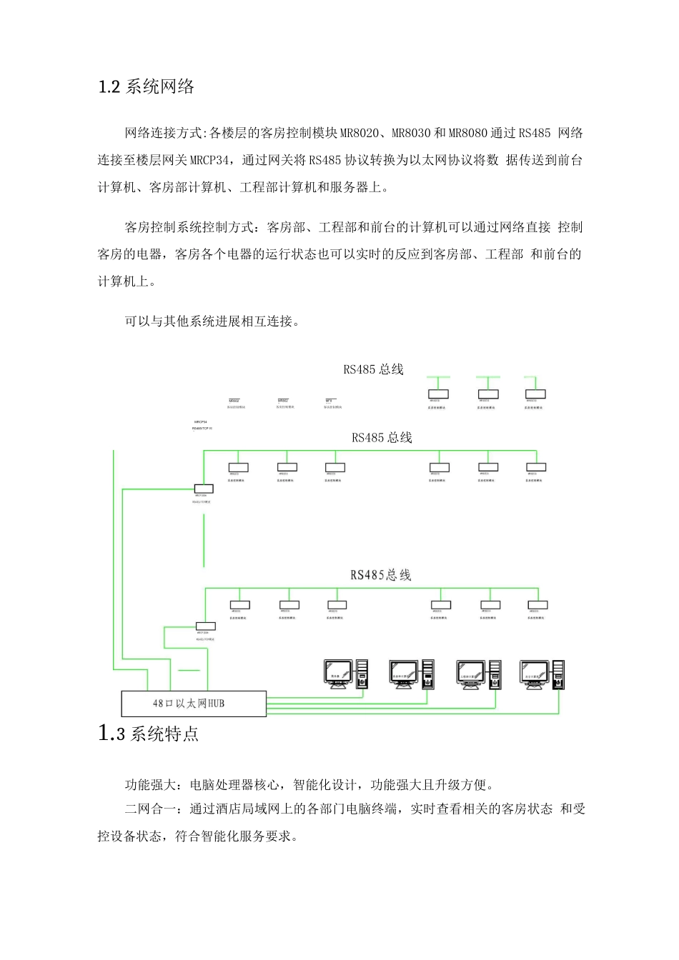 客房控制系统标准方案_第3页