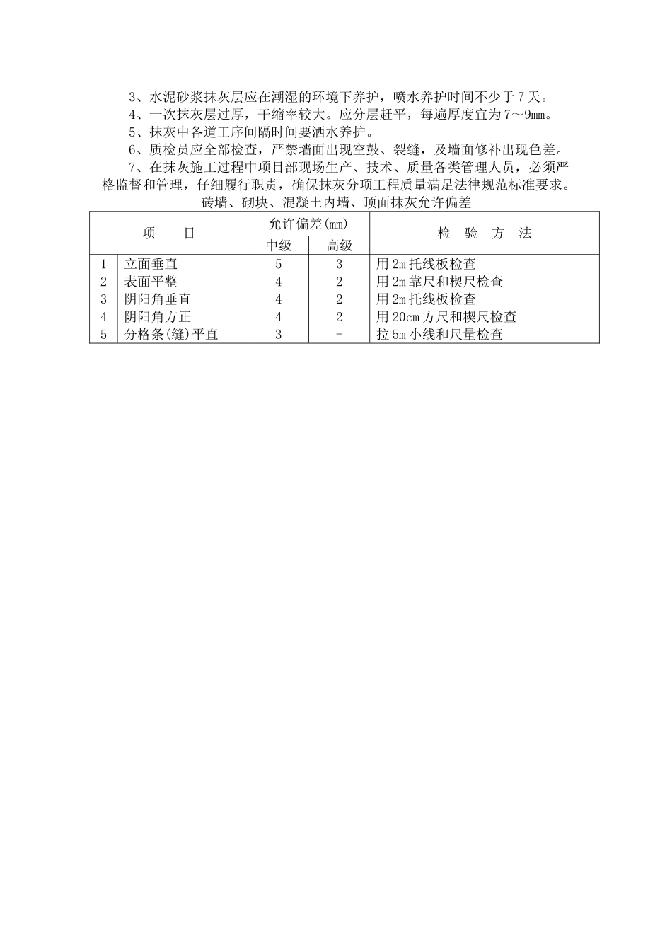 室内抹灰技术交底_第2页