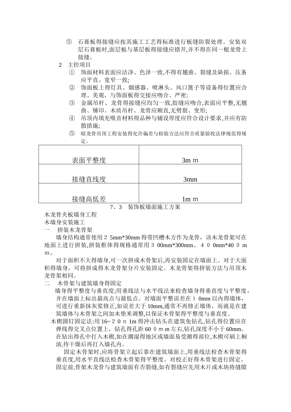 室内装饰专项施工方案_第3页