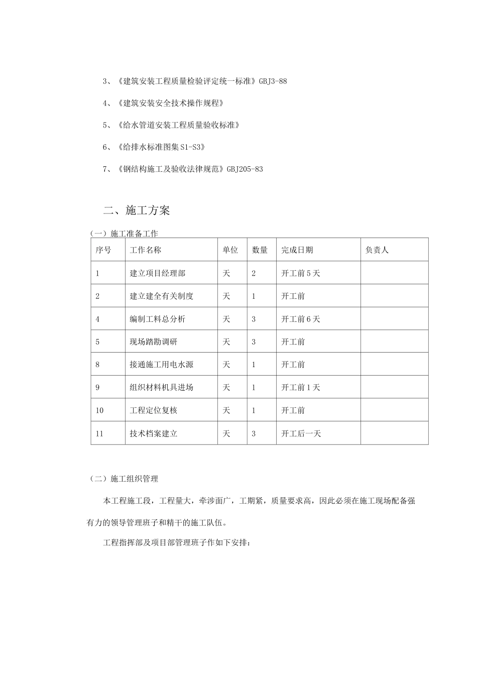 室外管道安装工程施工组织设计_第2页