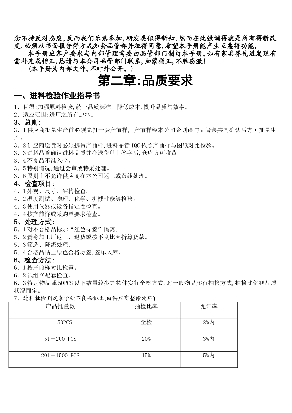 家具厂品质手册_第2页