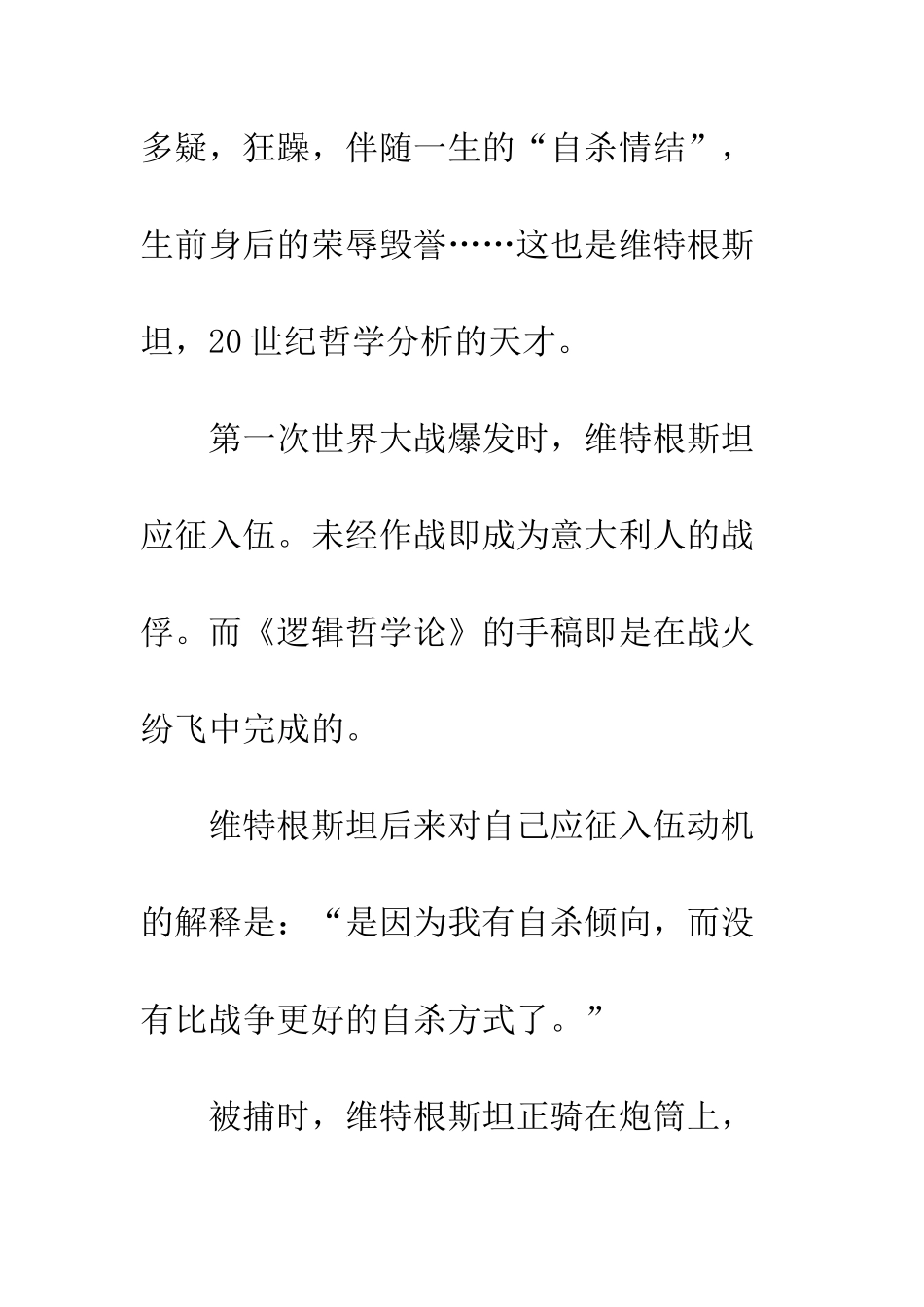 对维特根斯坦的哲学分析_第3页