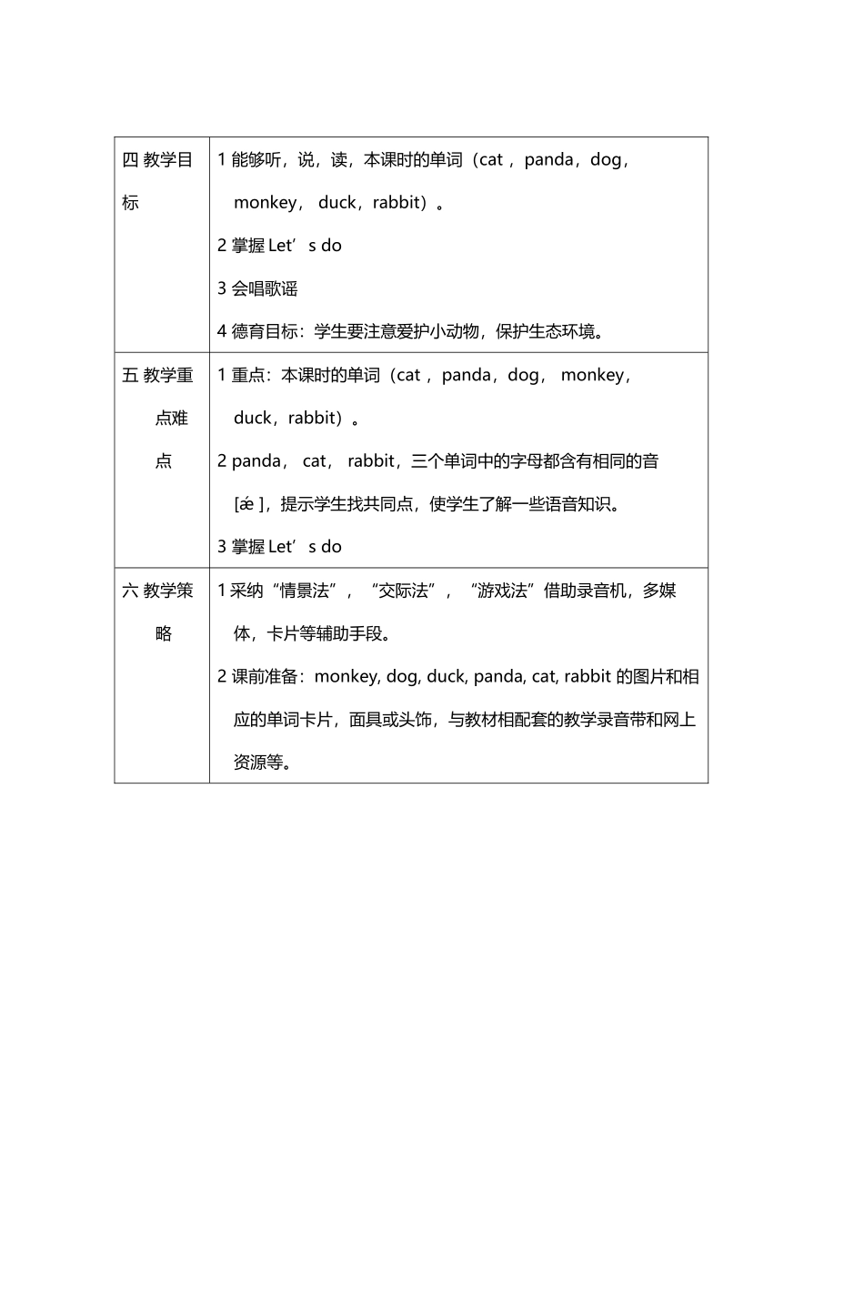 小学三年级英语PEP上册Unit-Three教学案例_第3页