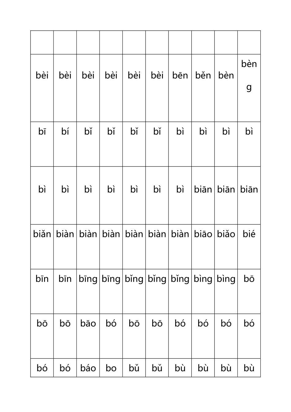 小学生识字表_第3页