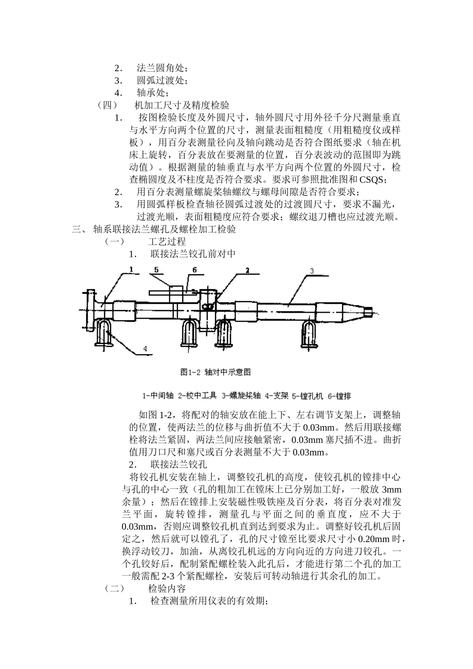 尾管、尾轴组件的制造和装配工艺及检验_第2页