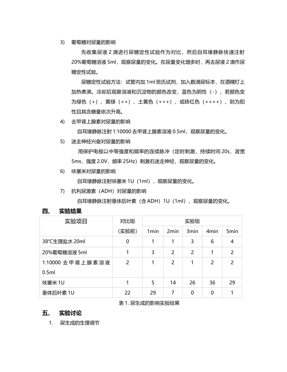 尿生成的影响因素、药物的利尿作用_第3页