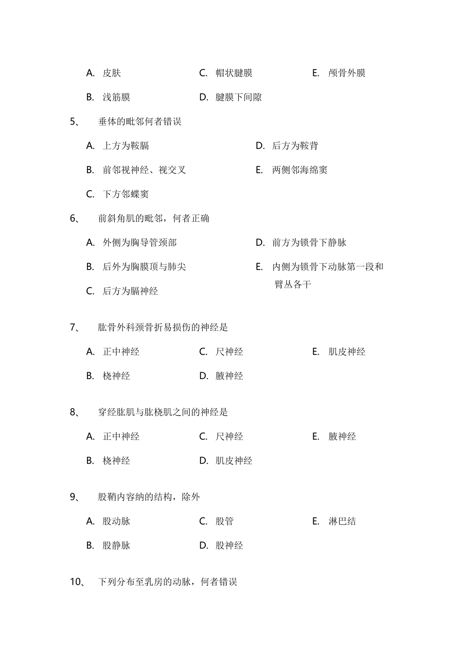 局部解剖学复习资料-4_第3页