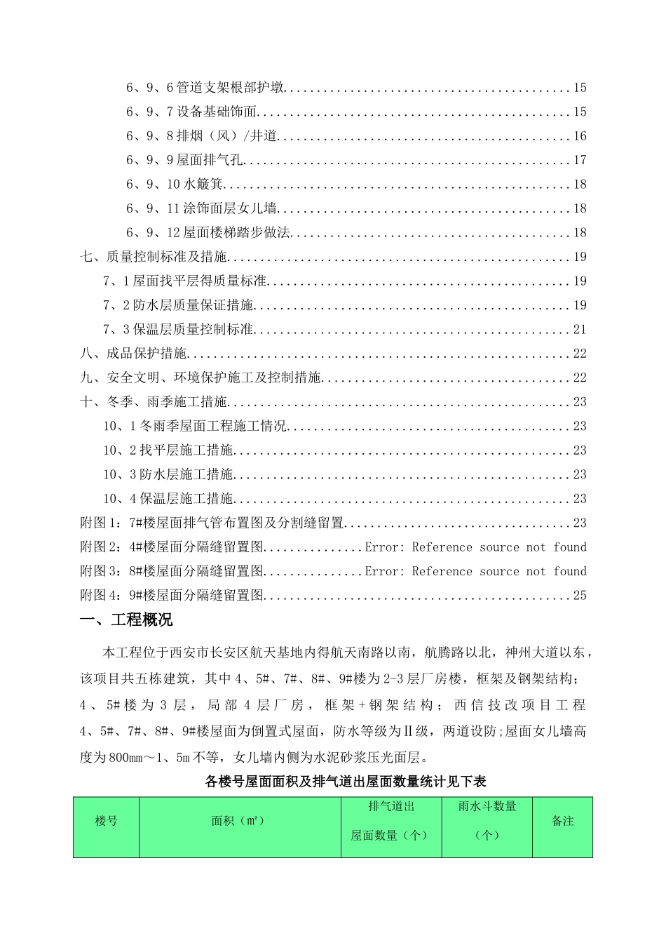 屋面工程施工方案 _第2页