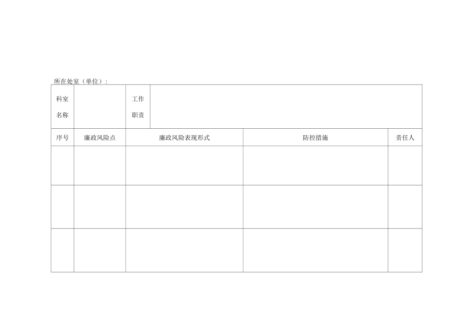 岗位廉政风险防控表_第2页