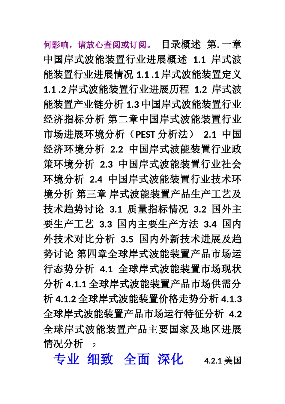 岸式波能装置行业市场营销前景与投资预测战略报告2025年_第2页