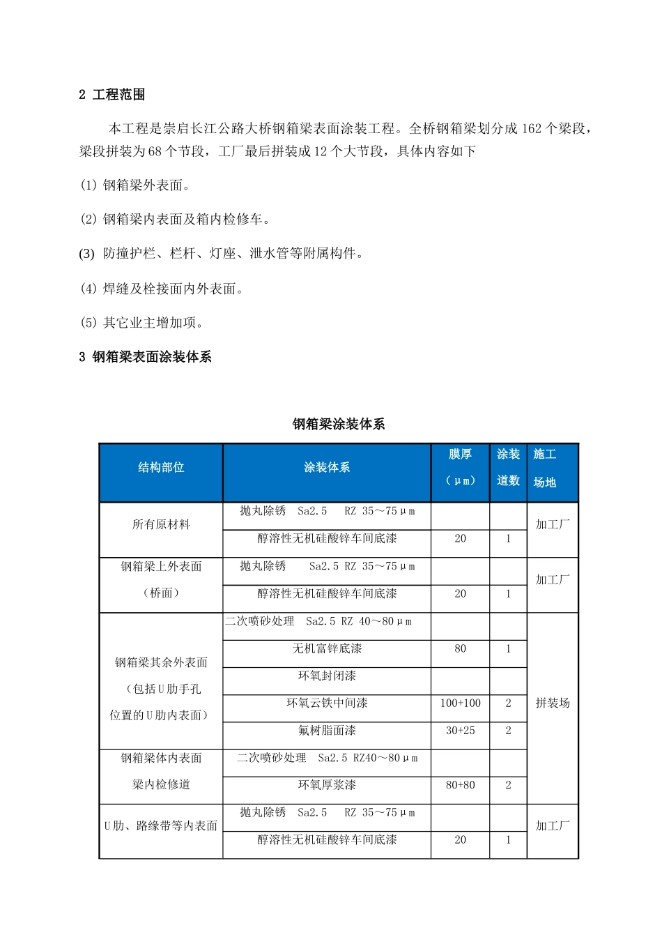 崇启大桥工程概况及防腐涂装体系_第2页