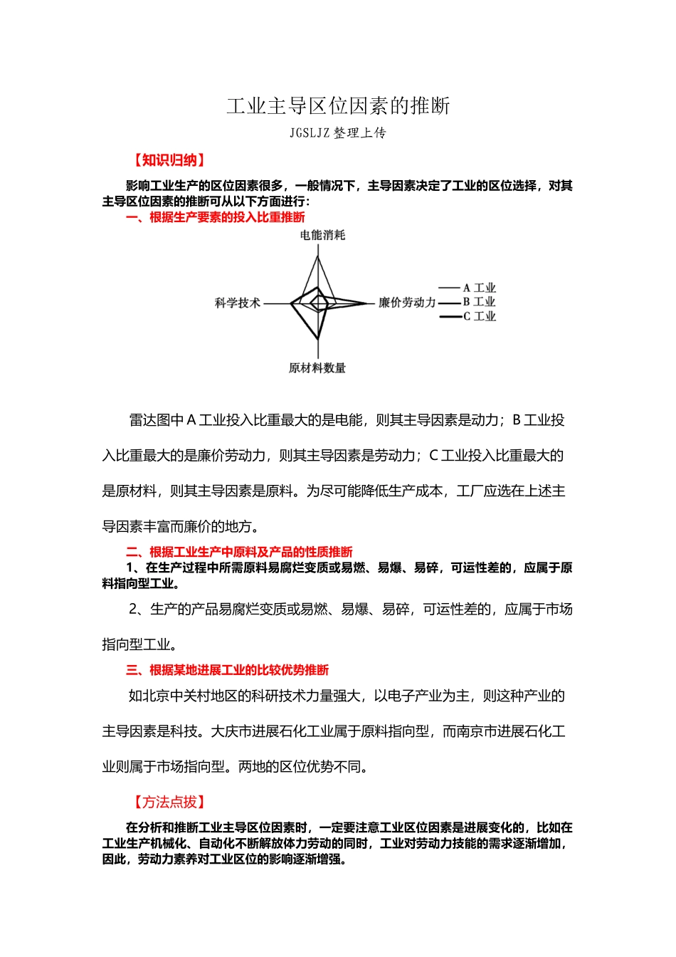 工业主导区位因素的判断_第2页