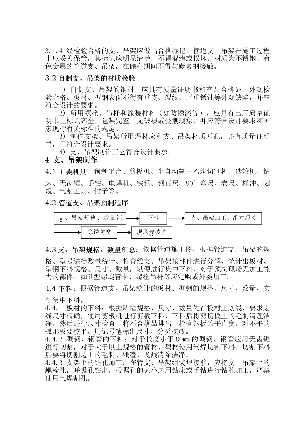 工业管道支吊架施工工艺_第2页