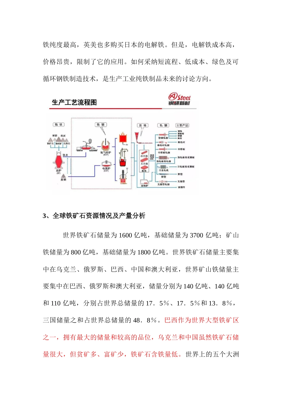 工业纯铁行业调研整理及LFP成本分析_第3页