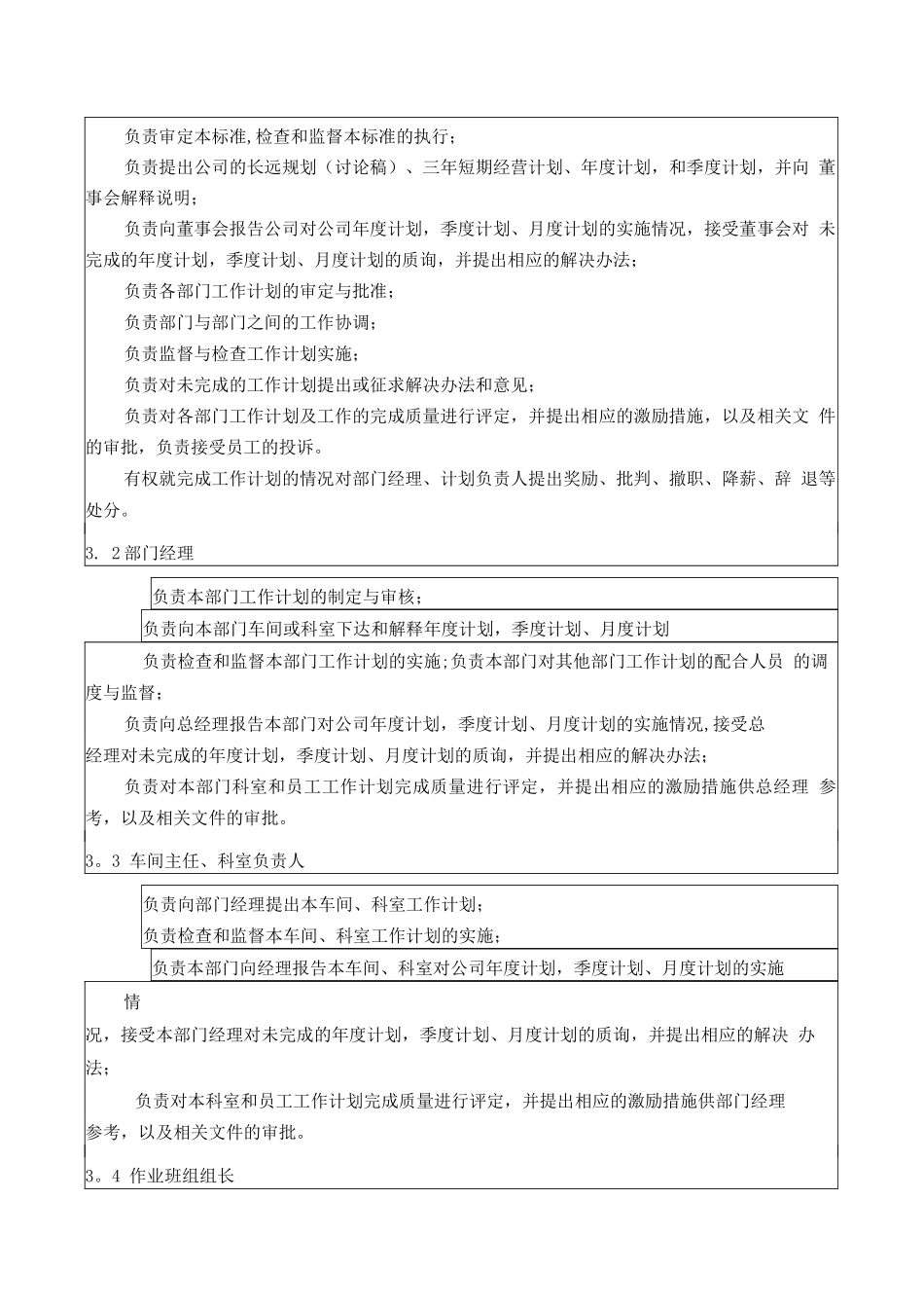 工作计划管理程序_第3页