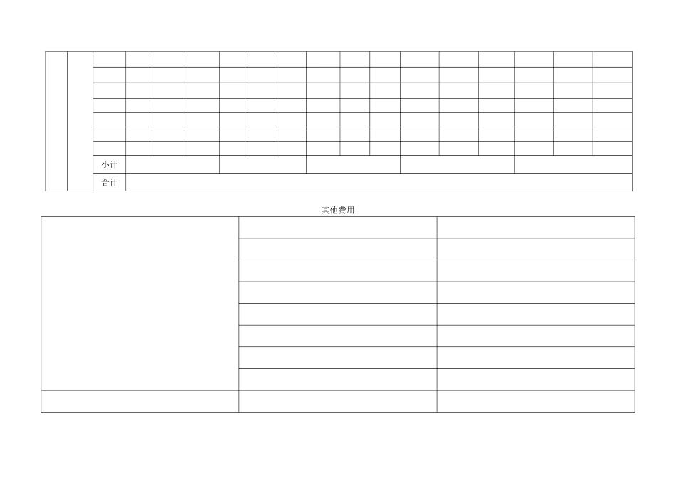 工程成本计划表资料_第3页
