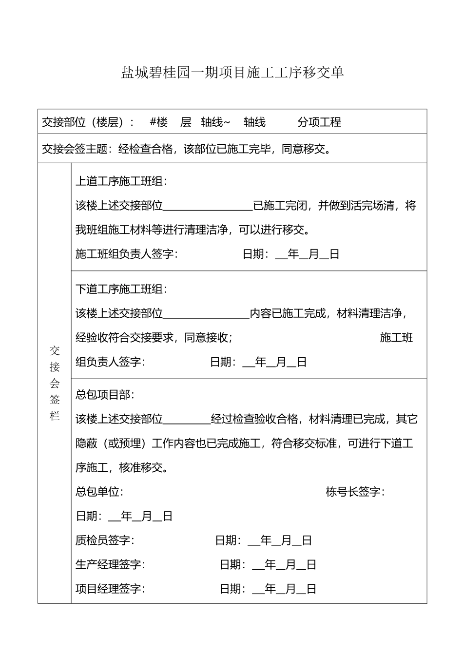 工程施工工序移交单_第2页