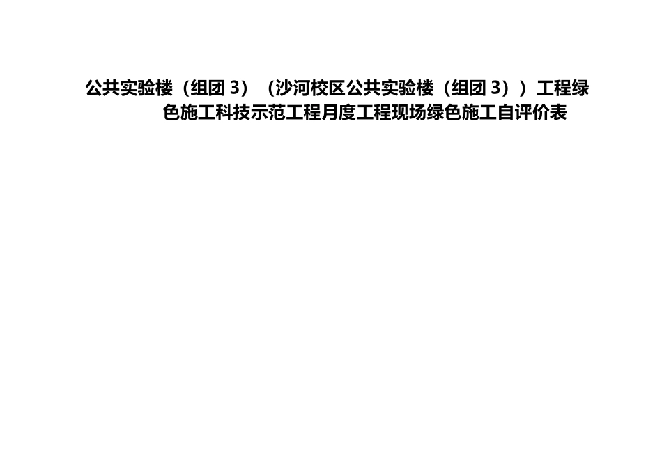 工程现场绿色施工自评表_第2页