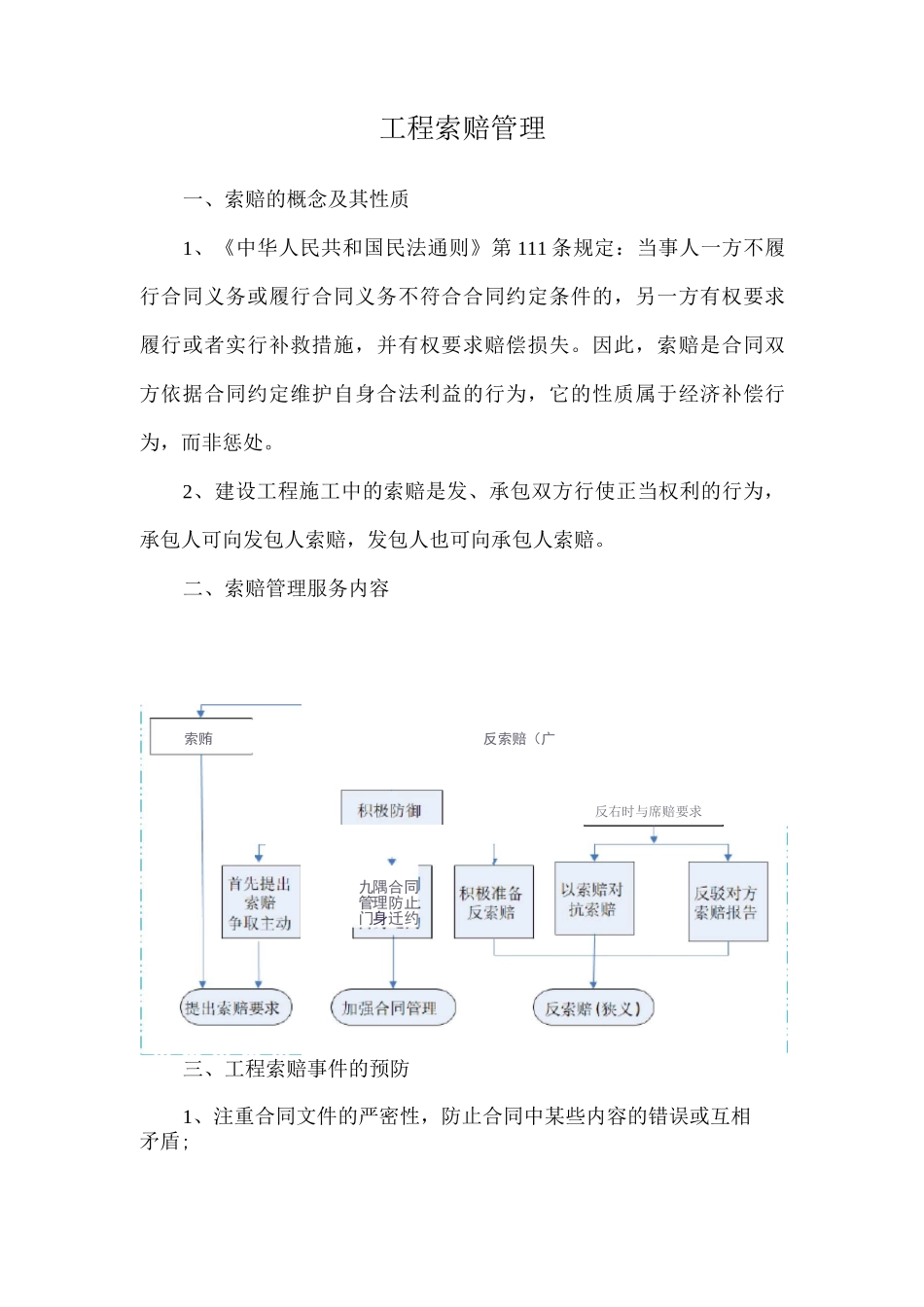 工程索赔管理_第1页