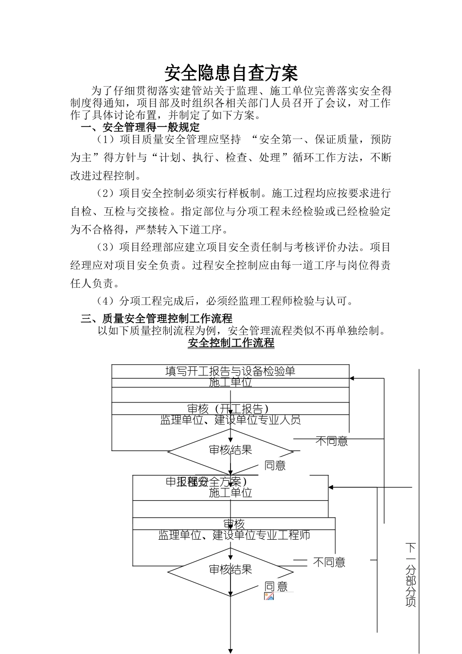 工程质量安全自查自纠方案_第2页
