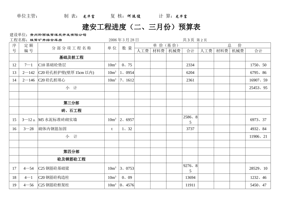 工程进度款结算书_第3页