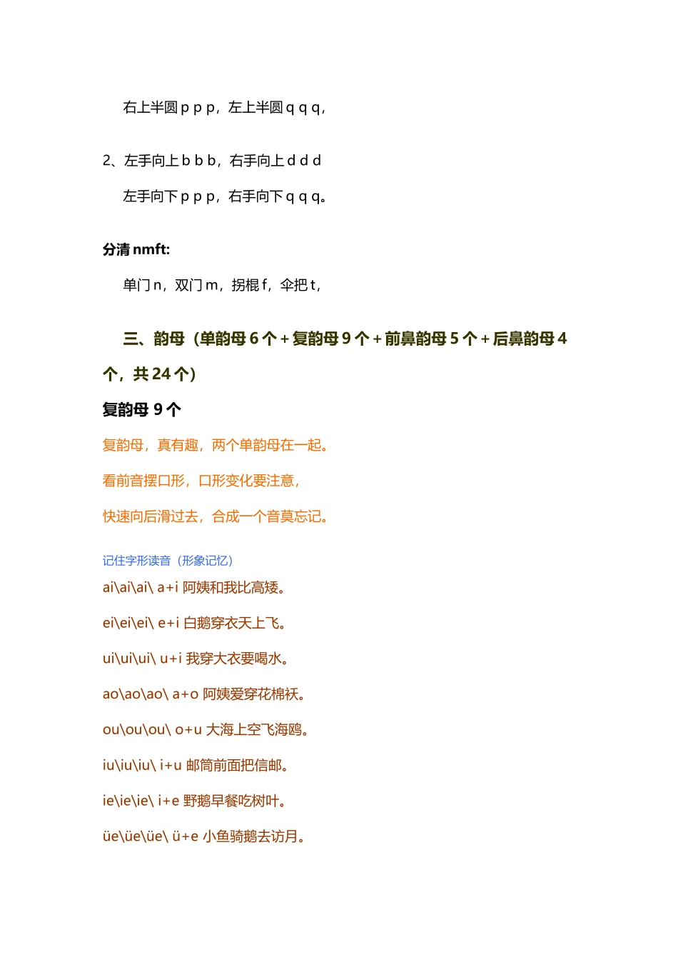 巧记拼音口诀大全_第3页