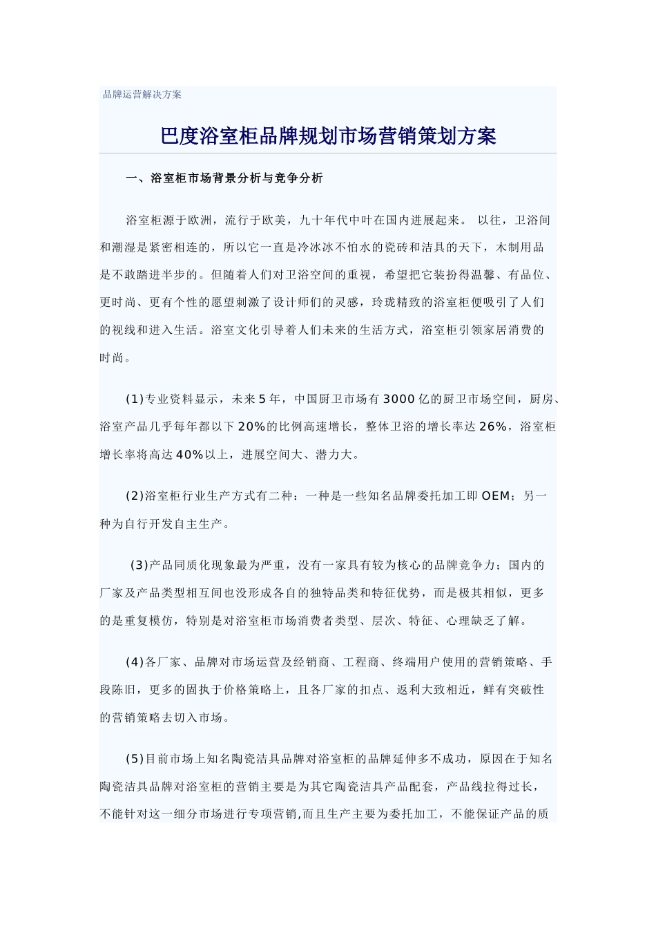 巴度品牌运营解决方案1_第1页