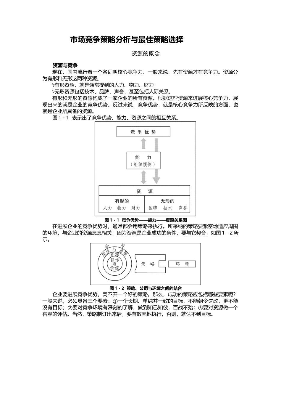 市场竞争策略分析与最佳策略选择_第2页