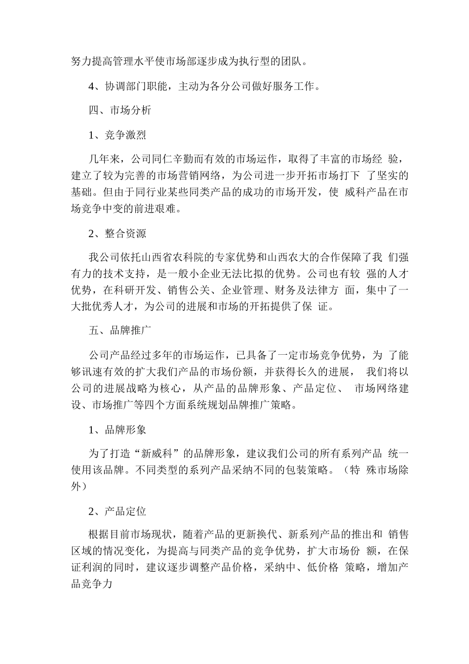 市场部全工作计划_第3页