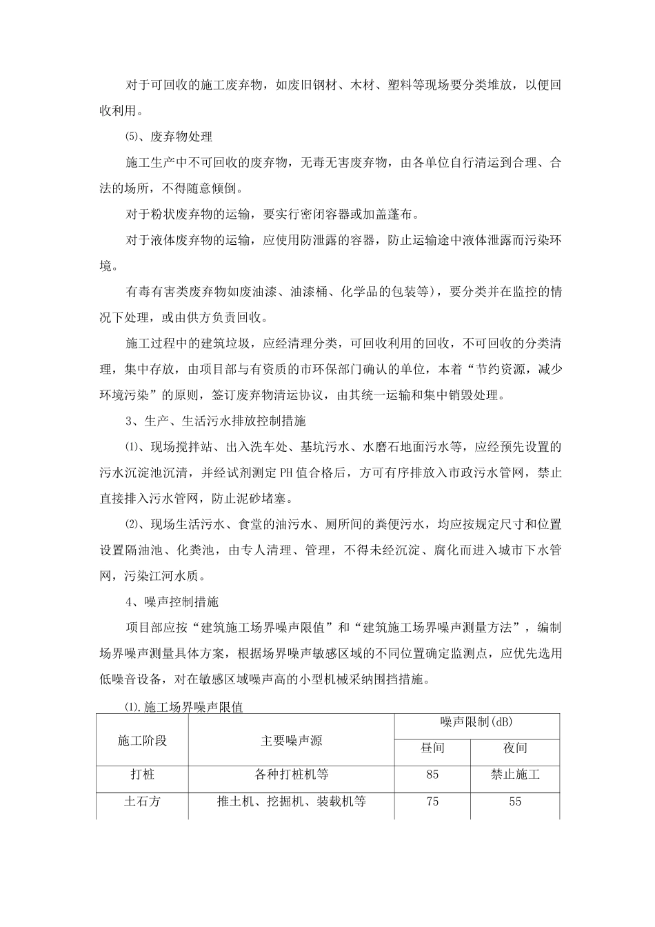 市政工程施工重大环境因素控制措施_第2页