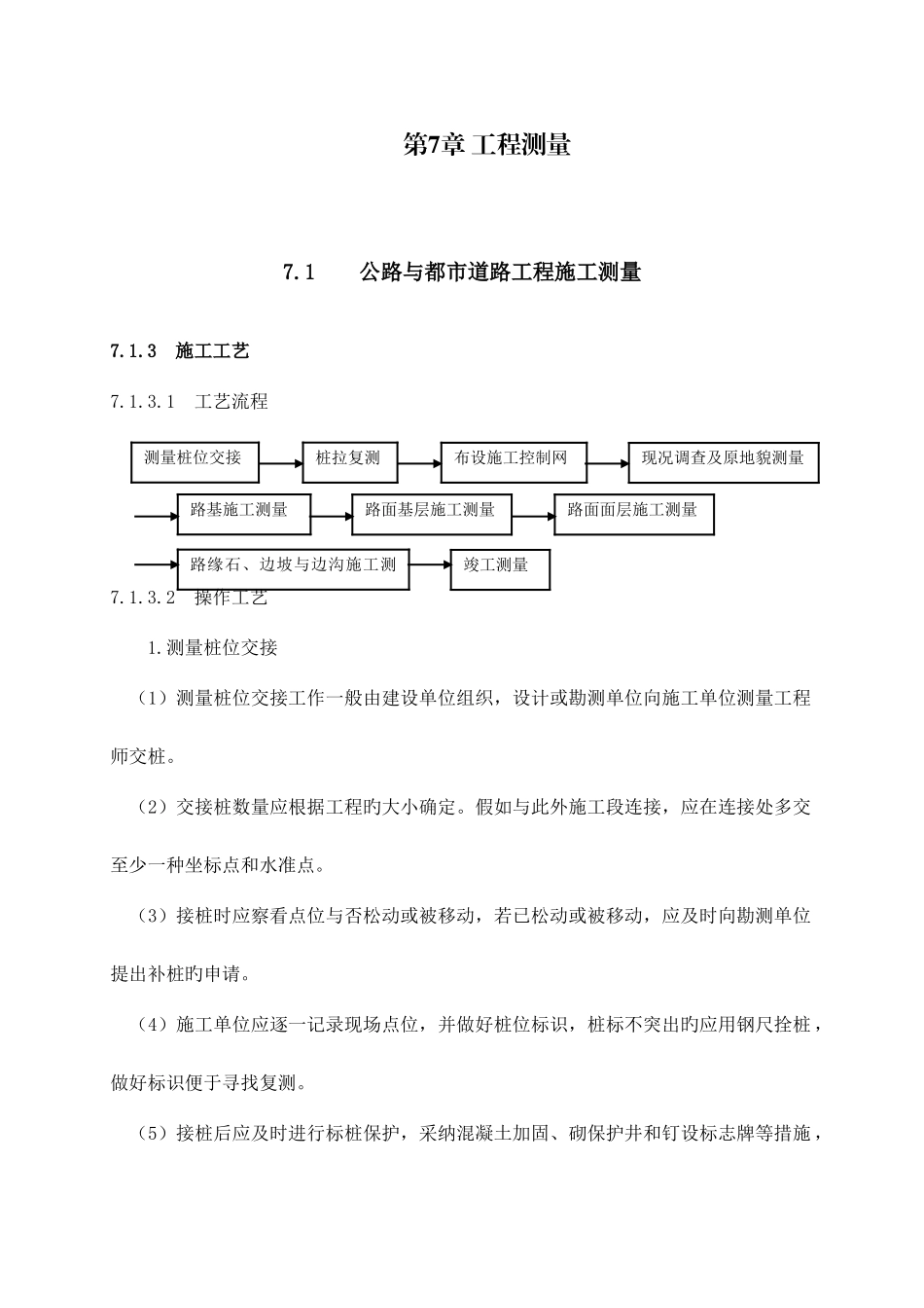 市政工程测量方案_第1页