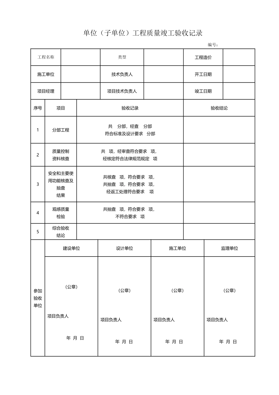 市政给排水管道检验批模板_第2页