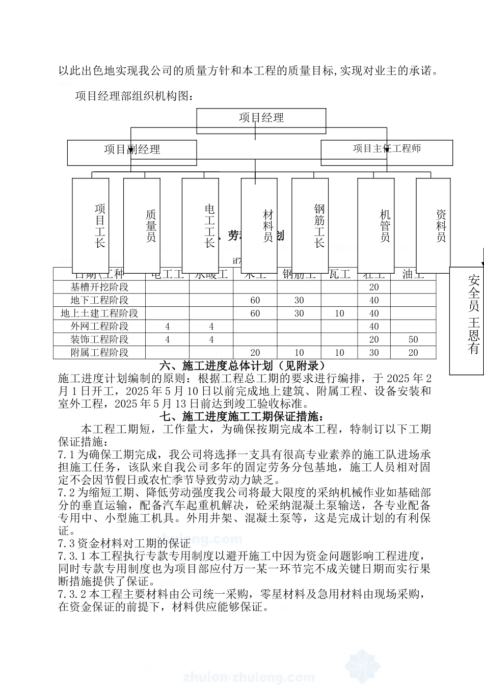 市政道路-文化路雨水泵站施工组织设计_第3页