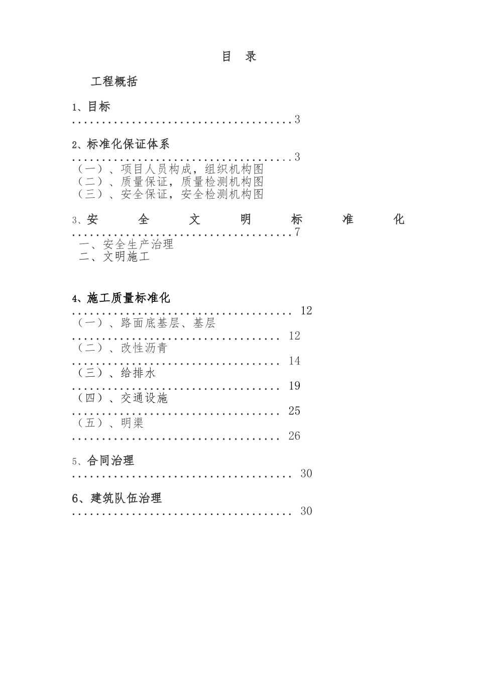 市政道路工程标准化项目实施策划方案_第2页