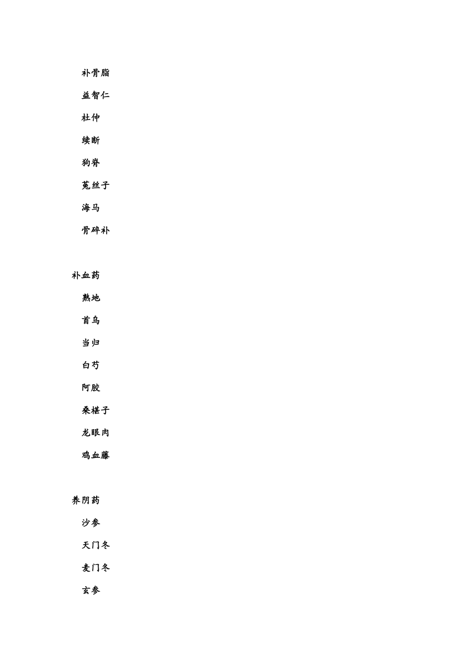 常用中药名称大全_第2页
