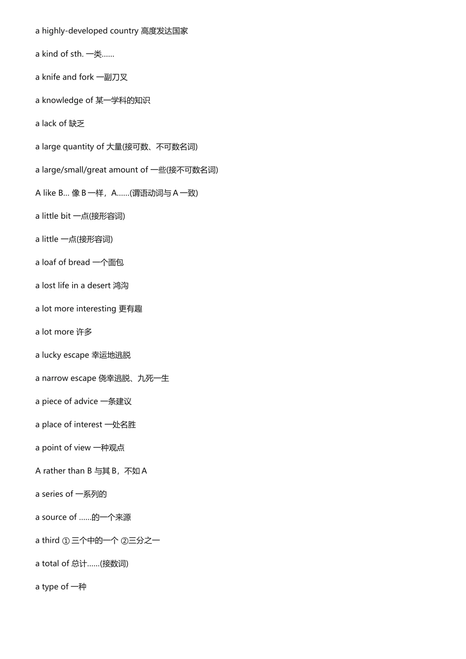 常用英语短语_第3页