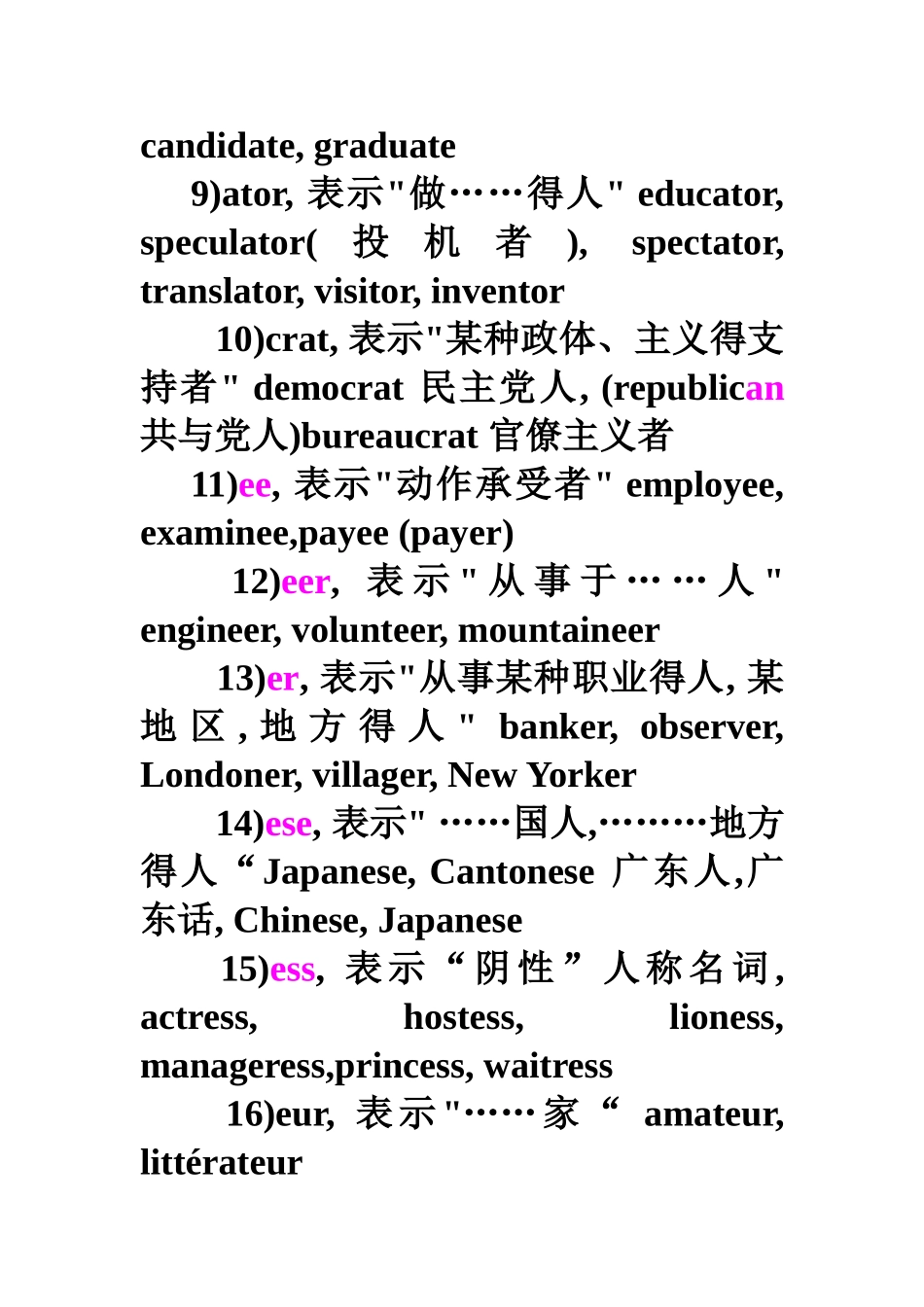 常见名词后缀总结_第2页