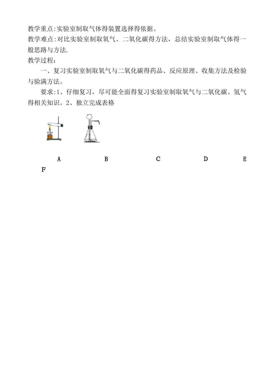 常见气体的实验室制取_第2页