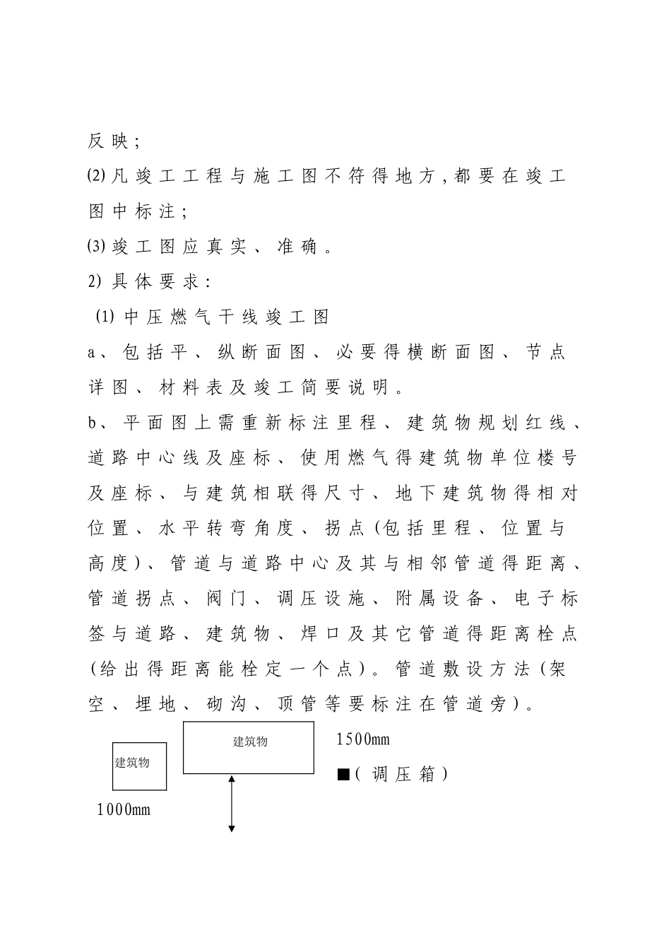 常规燃气工程竣工图绘制要求_第3页