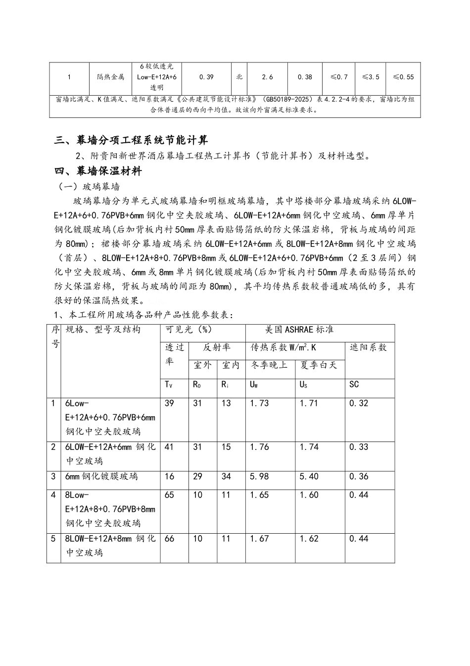幕墙节能施工方案_第3页