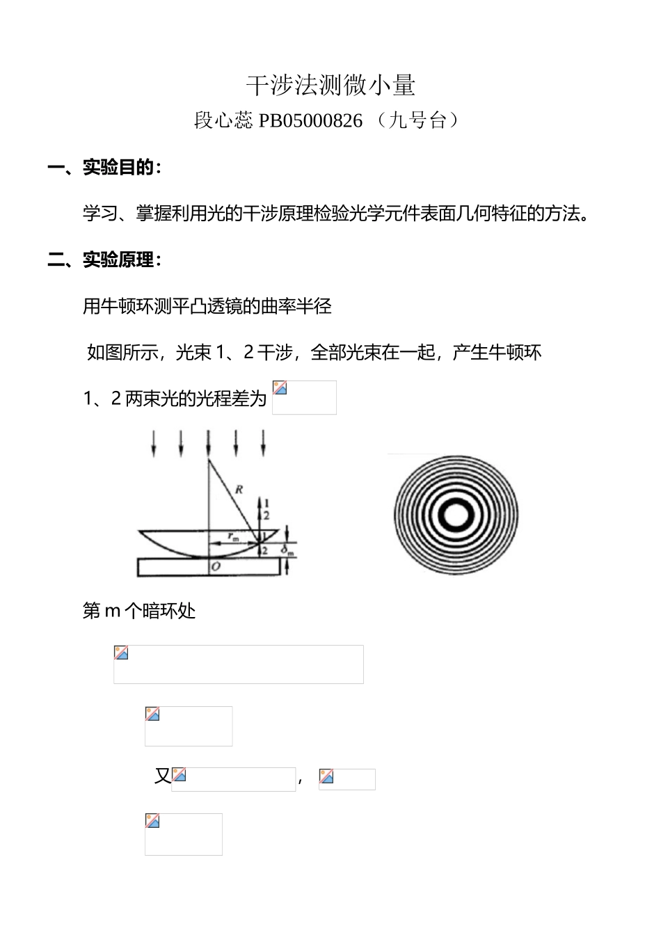 干涉法测微小量_第2页