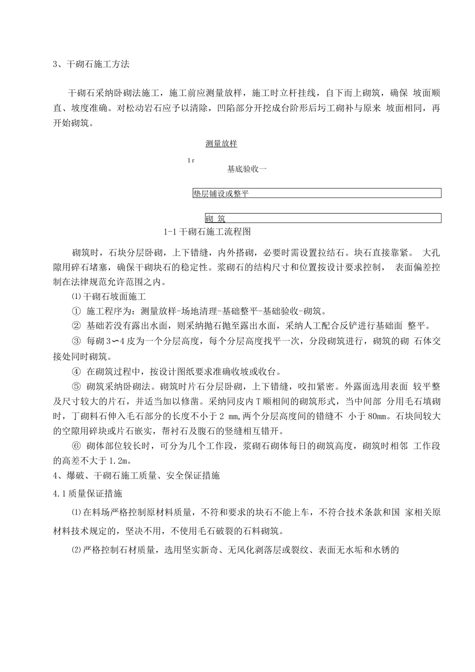干砌石护坡施工方案_第3页