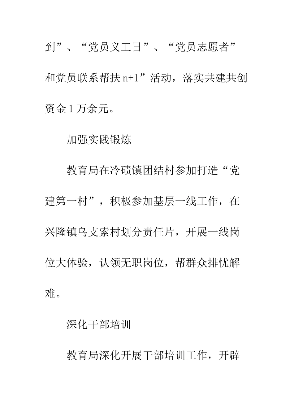 干部执行力建设情况报告_第3页