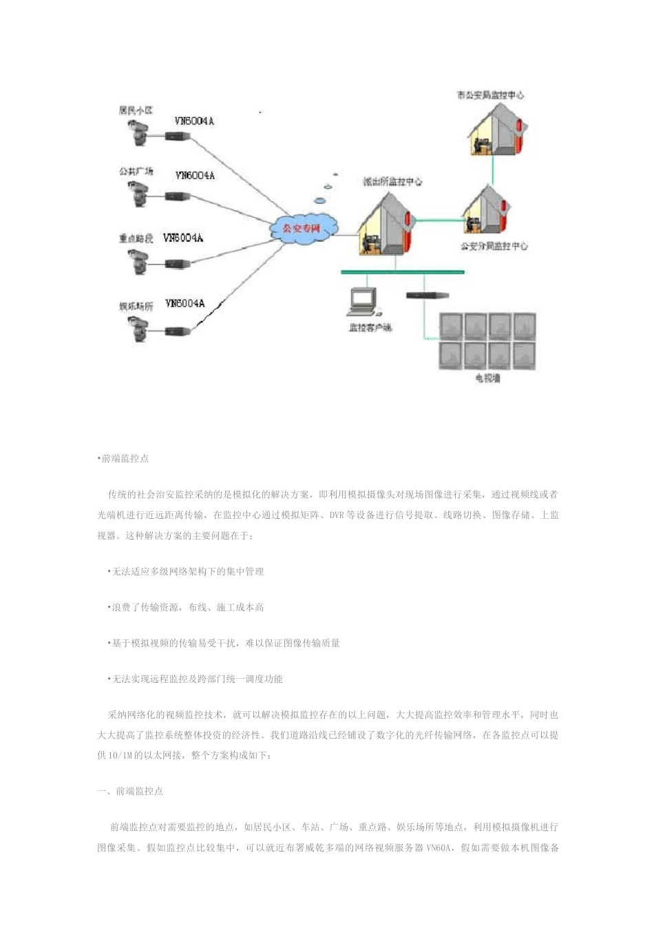 平安城市网络视频监控解决方案_第2页