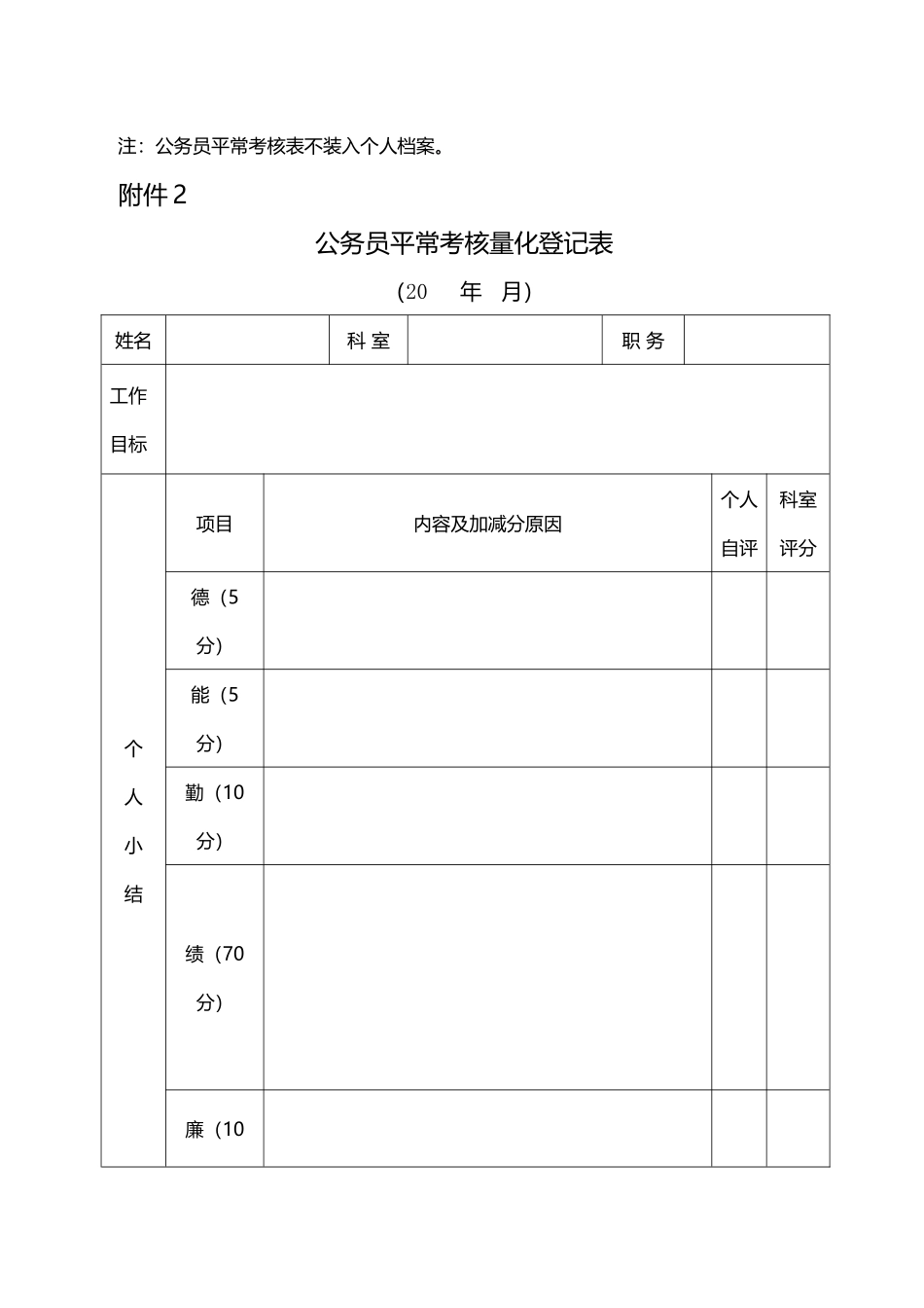 平时考核用表_第3页