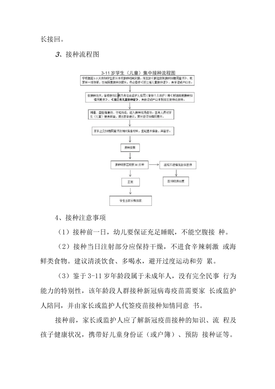 幼儿园3-6岁人群新冠疫苗接种方案_第3页