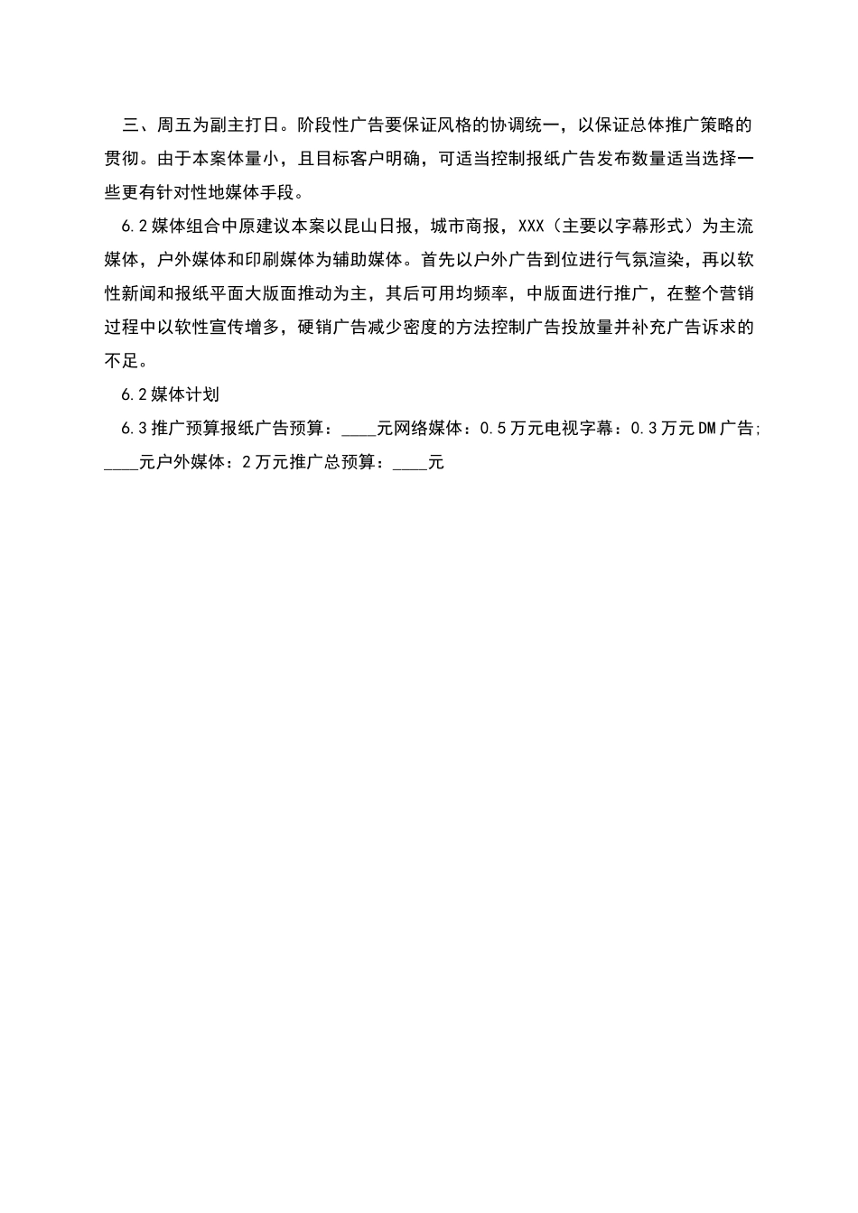 广场媒体推广计划_第3页